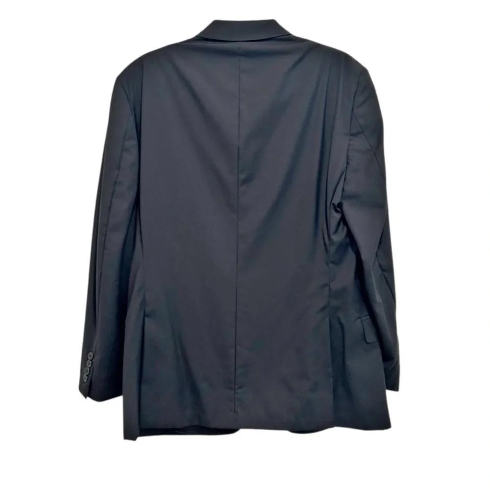 Z Zegna City Men's Black Suit Jacket Blazer Size 52R Wool Italian Classic